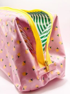 Trousse ouverture géante - Fraise jaune