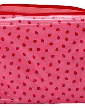 Trousse ouverture géante - Fraises rouges