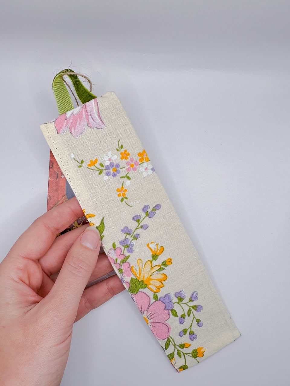 Marque page - Fleurs printemps