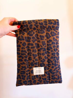 Pochette livre - Léopard