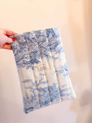 Pochette livre - Paysage bleu