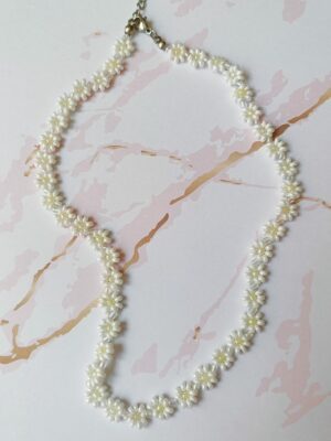 Ras du cou Daisy - Snow