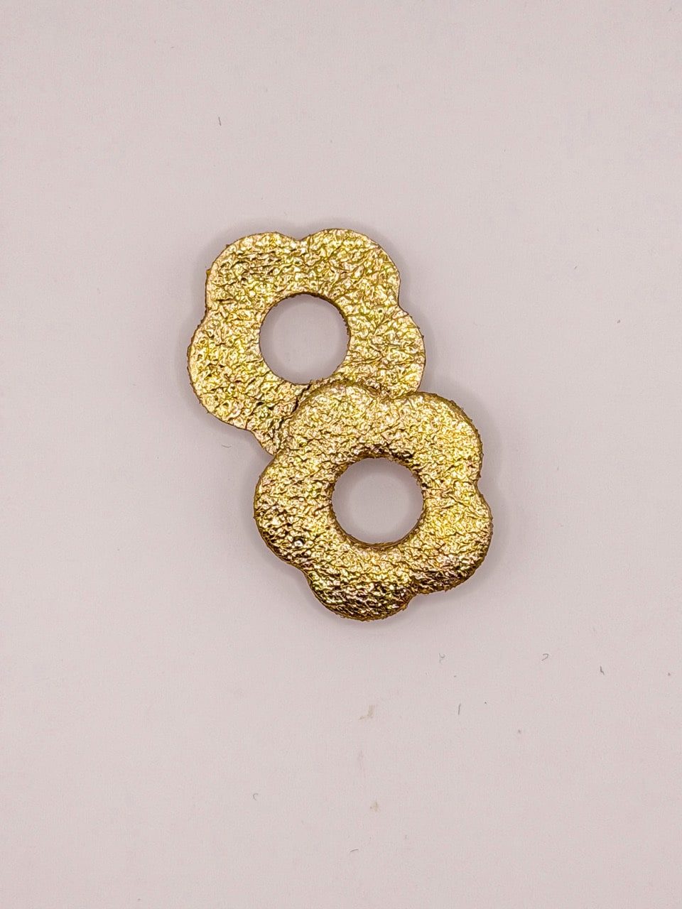 Pampilles fleurs en cuir revalorisé – Image 14