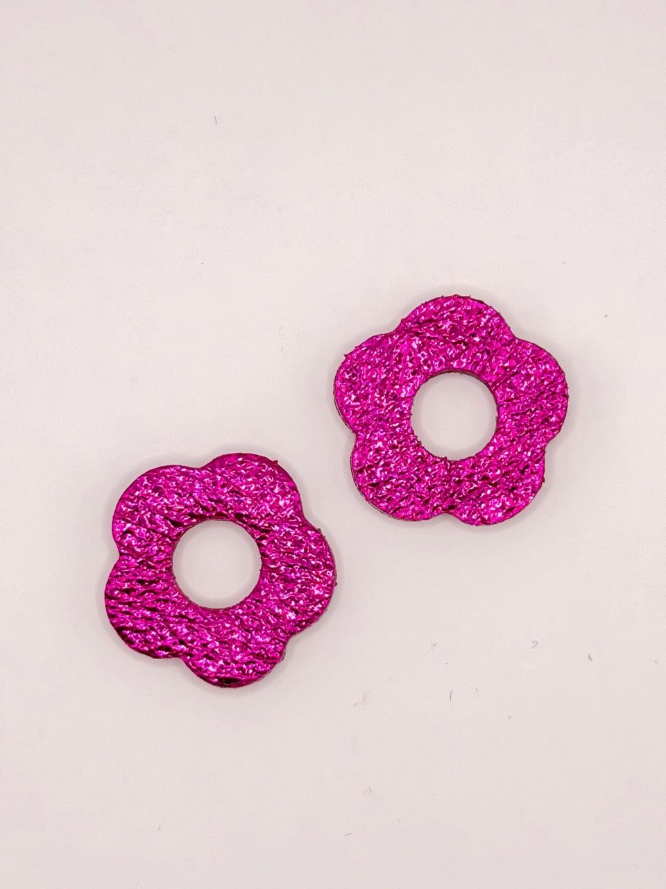 Pampilles fleurs en cuir revalorisé – Image 7