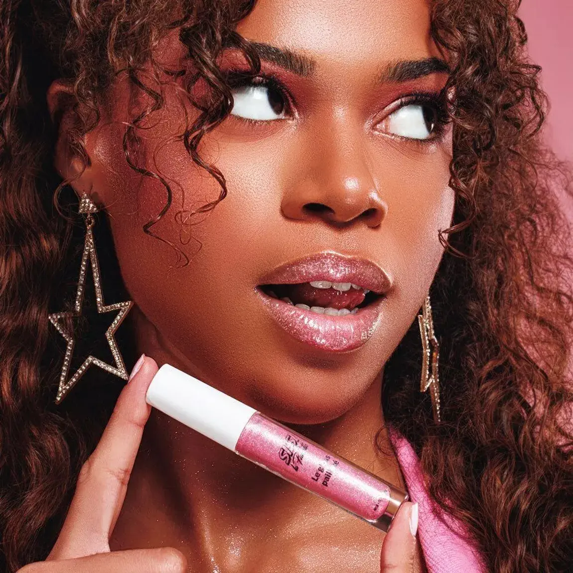 Gloss Pailleté Rose Pamela – Image 4