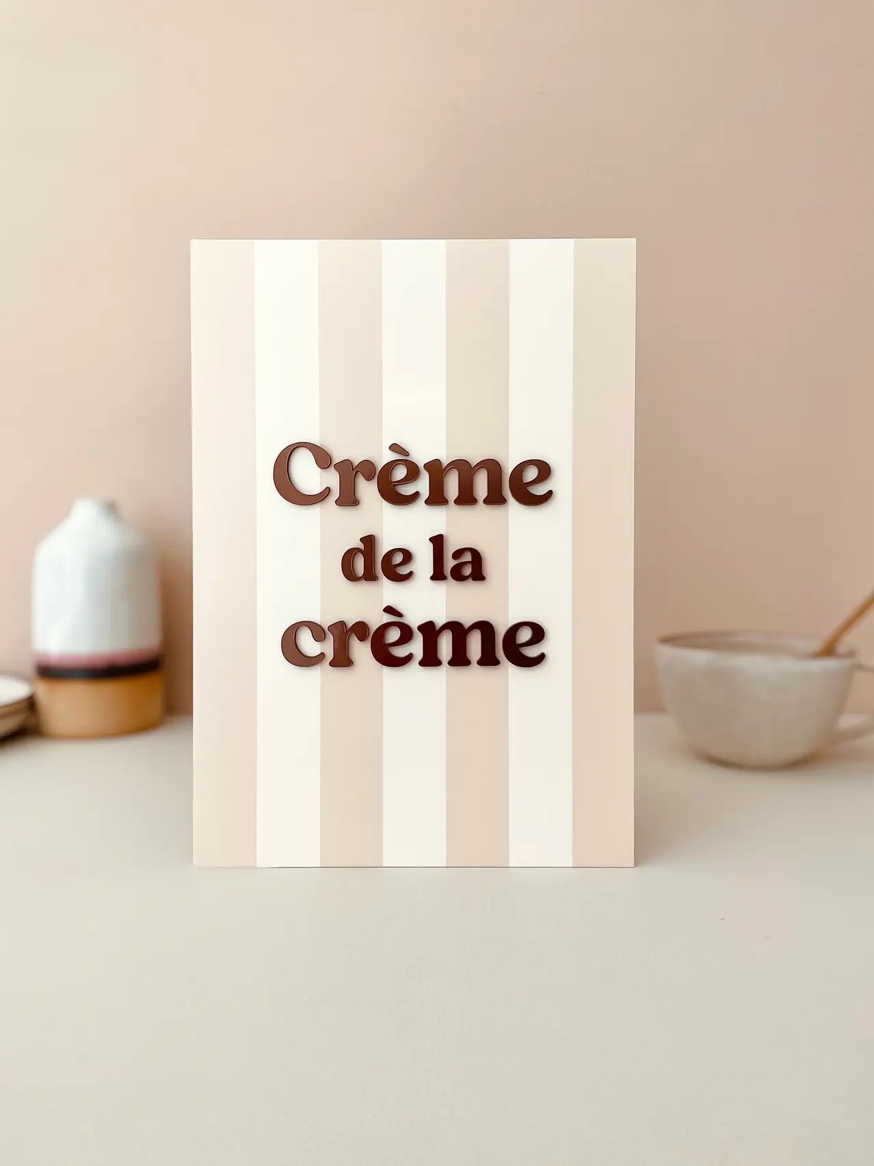 Affiche A5 - Crème de la crème