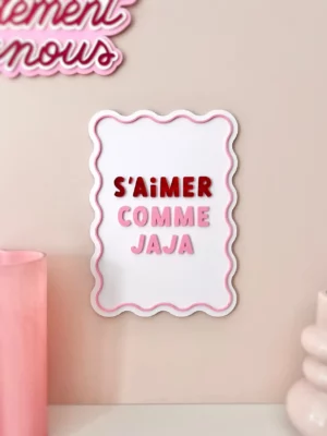 Affiche A5 - S’aimer comme jaja