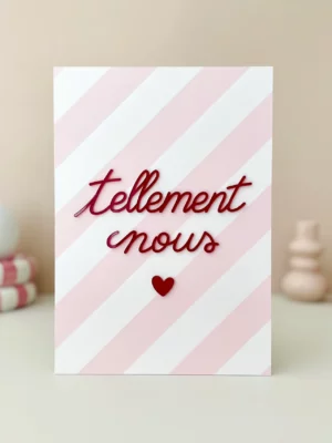 Affiche A5 - Tellement nous