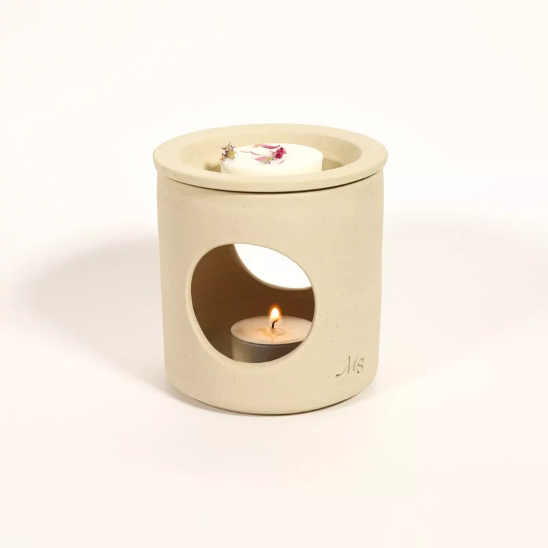 Brûle-parfum en grès – Image 2