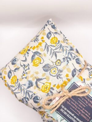 Bouillotte sèche - Fleurs bleus