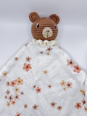 Ourson - Peluche au crochet carré
