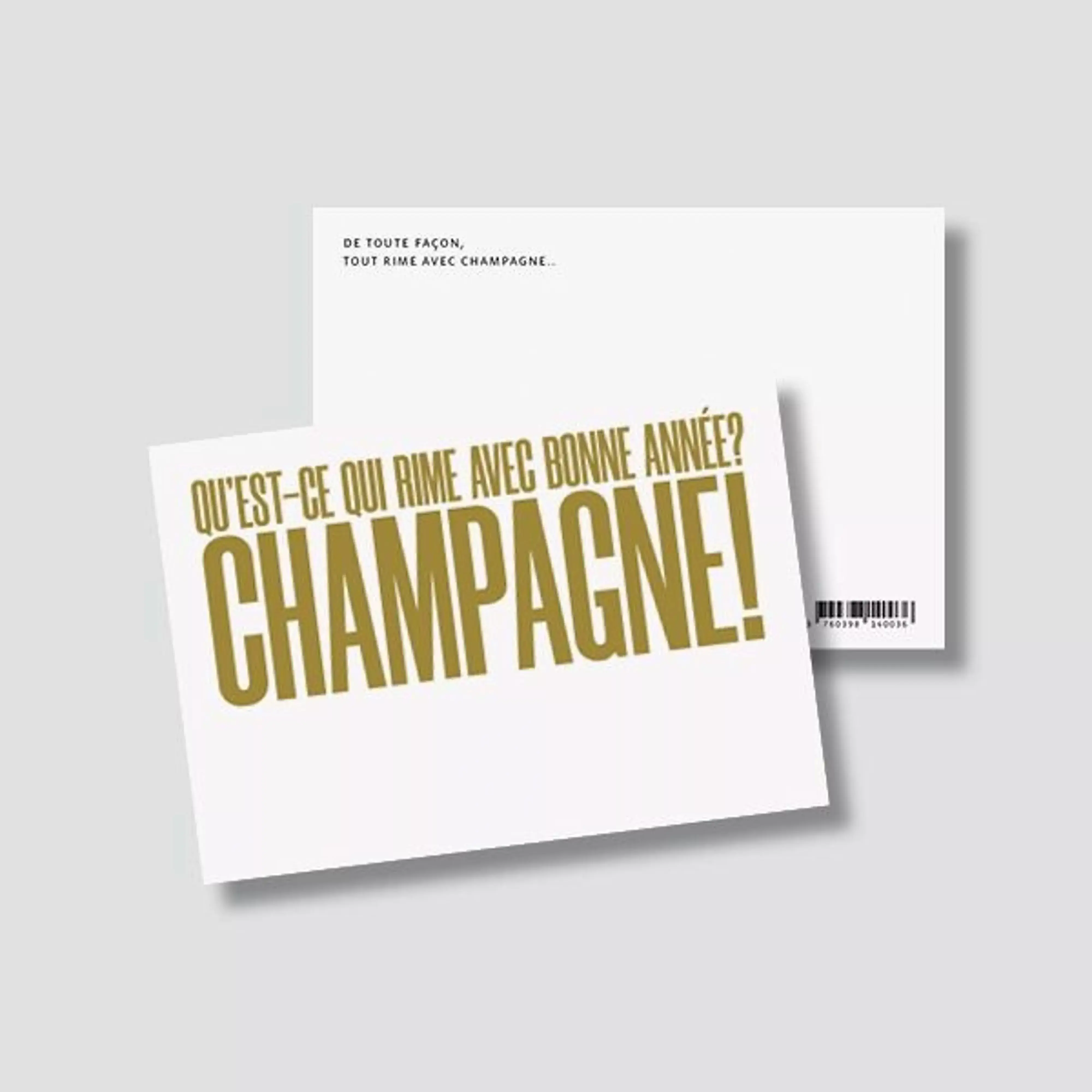 Carte Rime Champagne