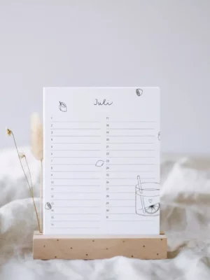 Calendrier de table anniversaires