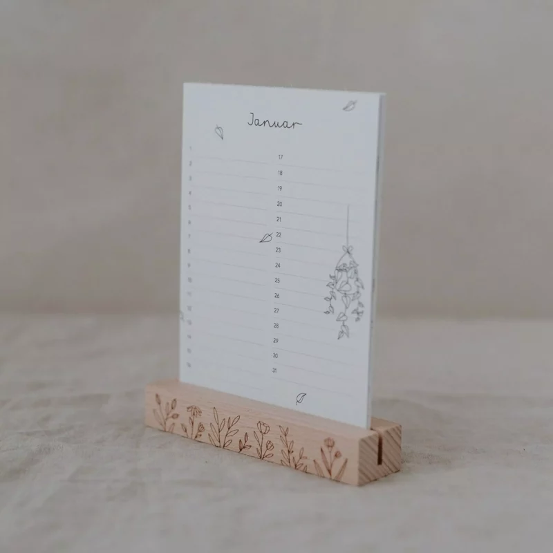 Calendrier de table anniversaires – Image 2