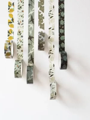 Masking Tape Birds