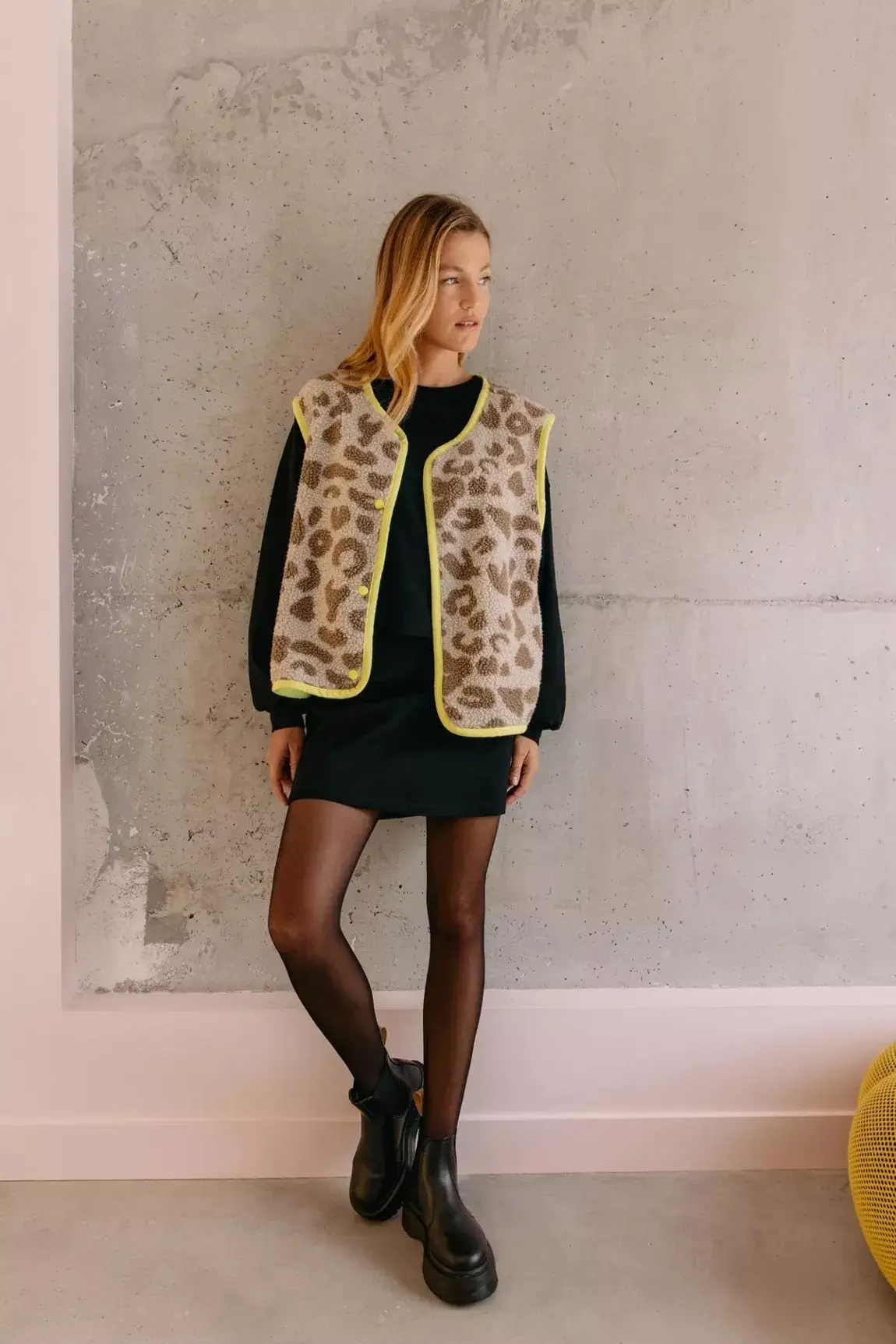 Veste sans manches - Léopard – Image 2