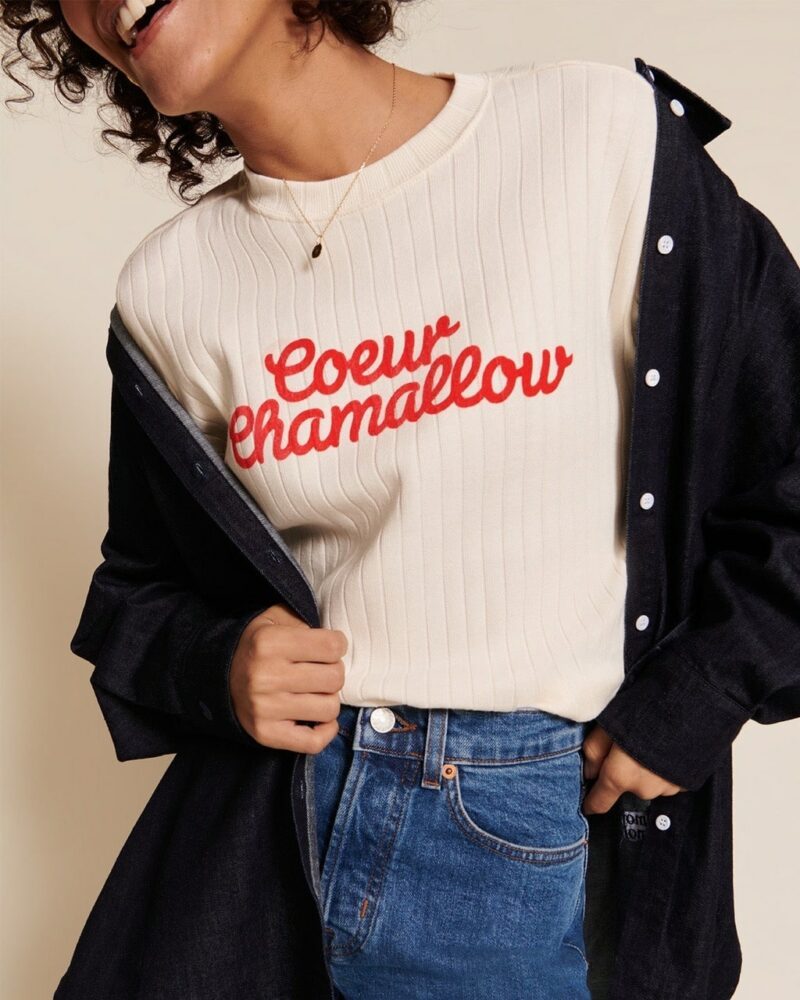 Le t-shirt Cœur chamallow – Image 6