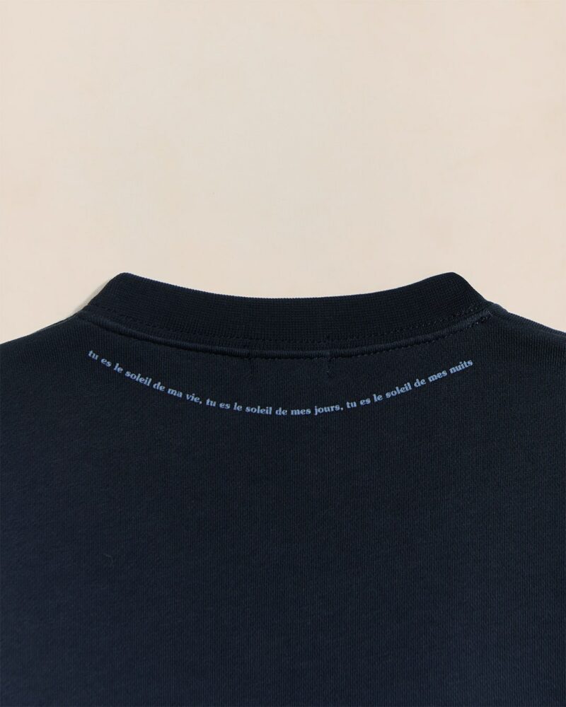 Le sweat Cœur solaire - Bleu – Image 5