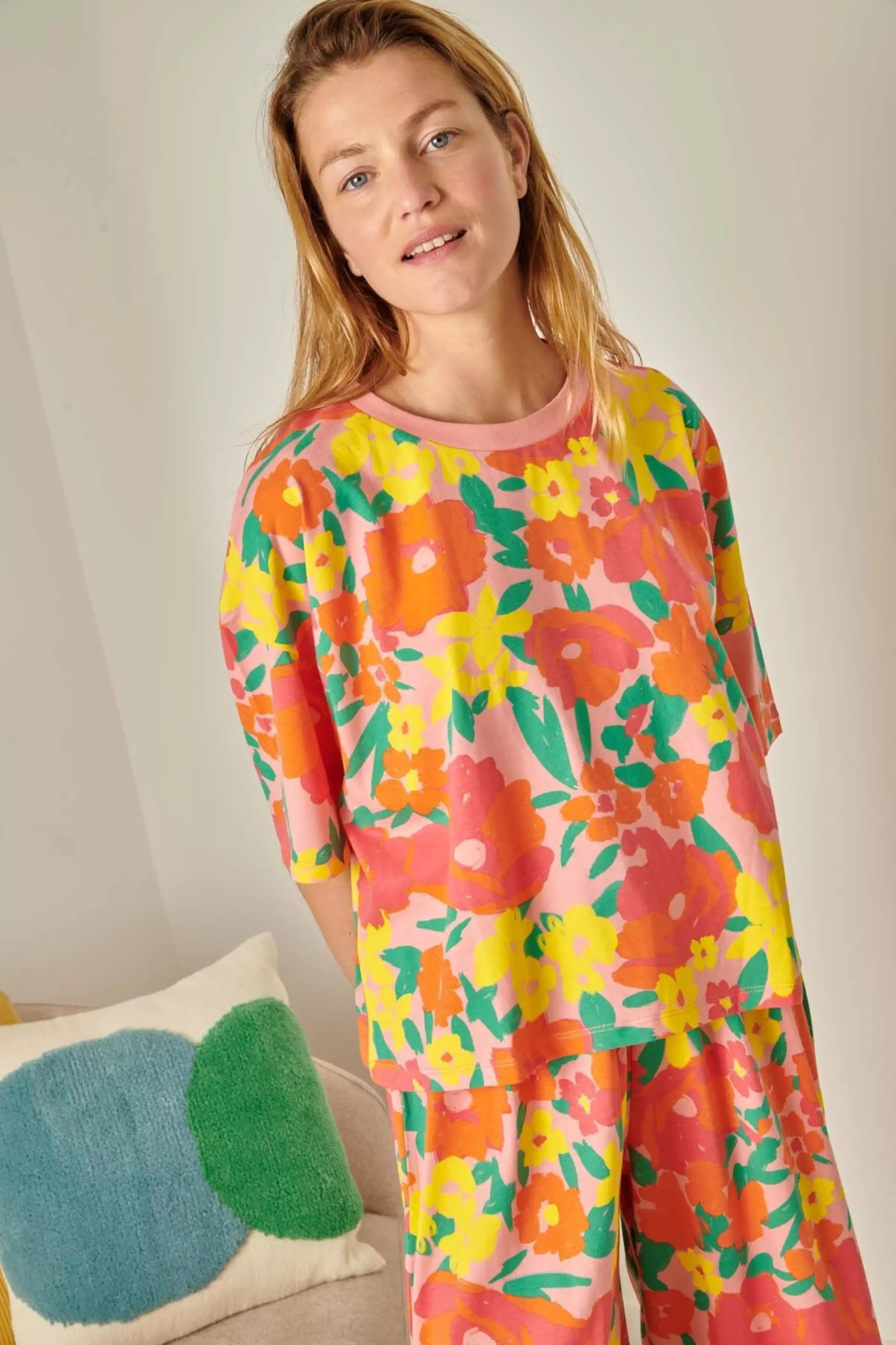 PYJAMA LONG Allamanda Rose
