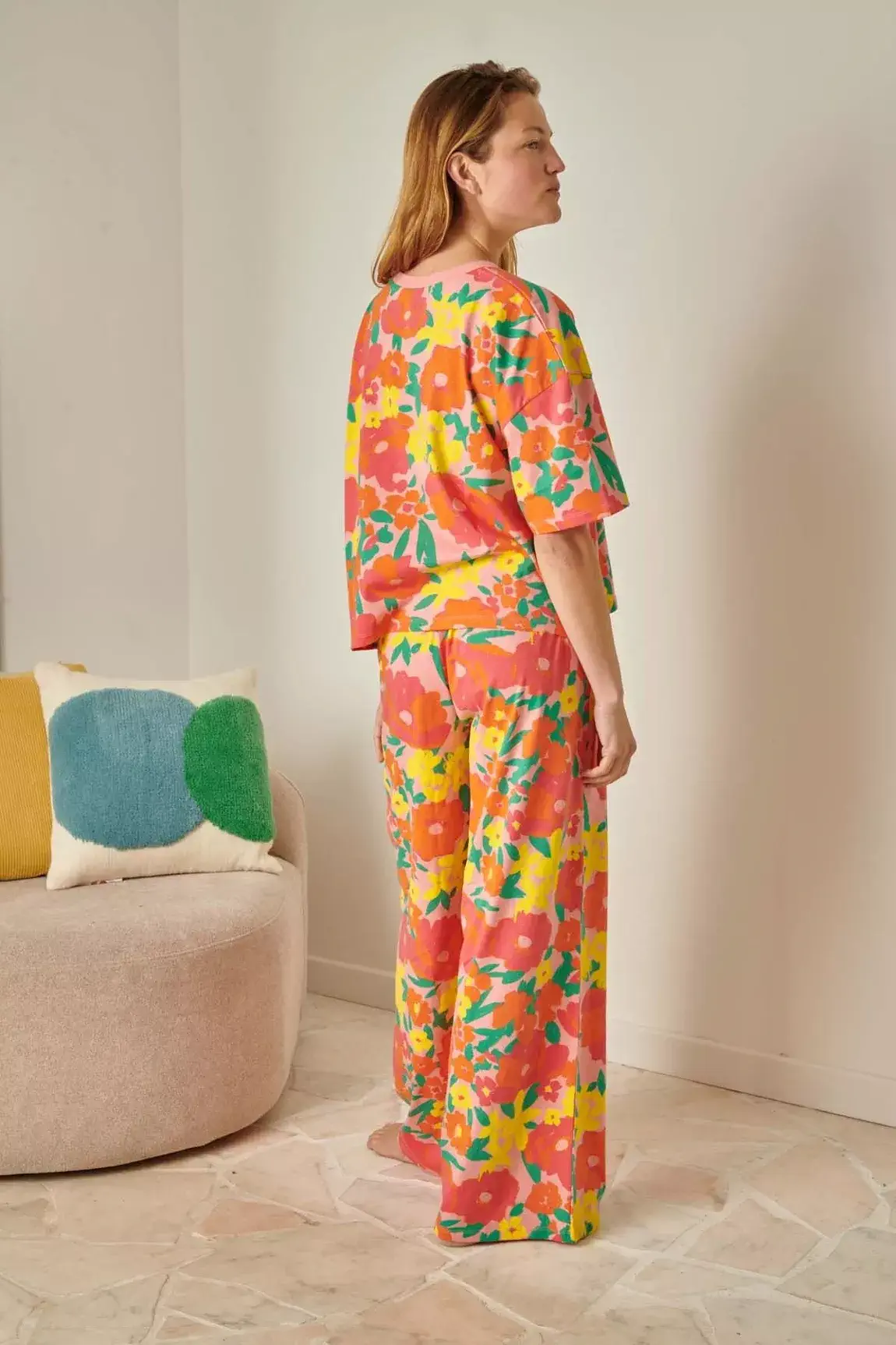 PYJAMA LONG Allamanda Rose – Image 2