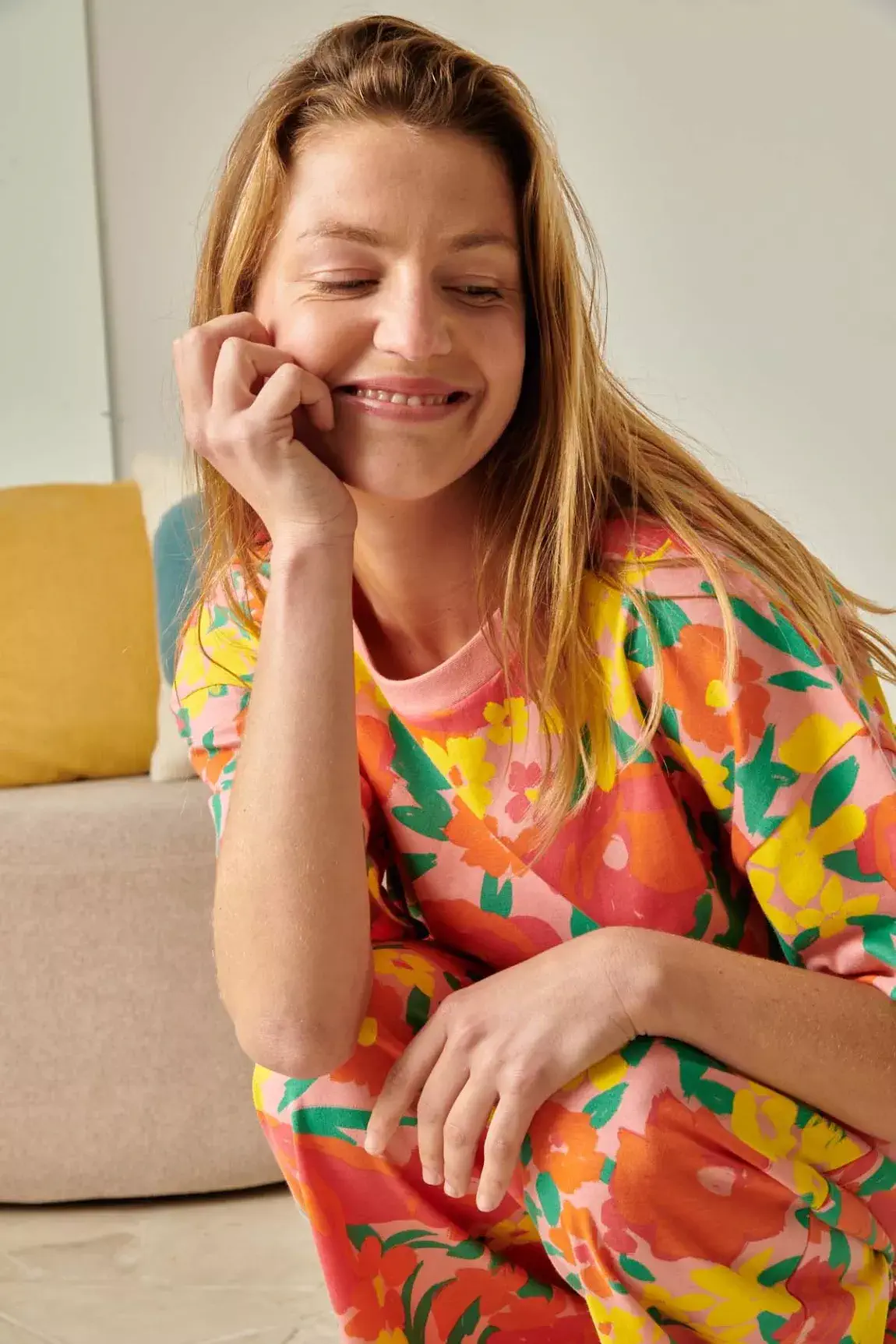 PYJAMA LONG Allamanda Rose – Image 3