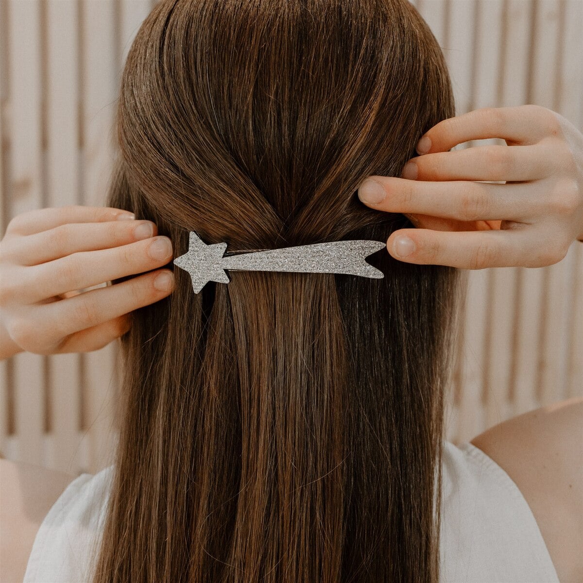 Barrette clip – Étoile filante