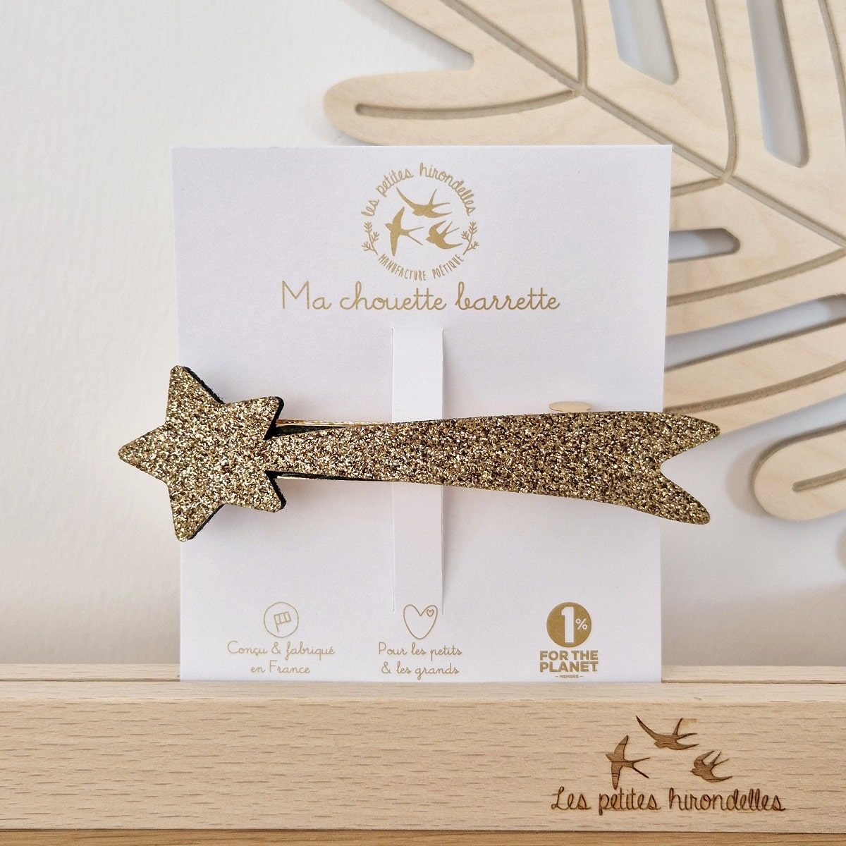 Barrette clip – Étoile filante – Image 2