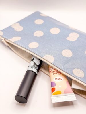 Trousse - Points bleus