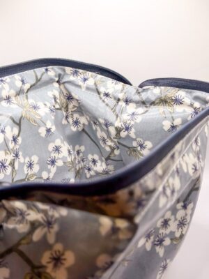 Trousse ouverture géante - Cerisier bleu