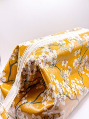 Trousse ouverture géante - Cerisier orange