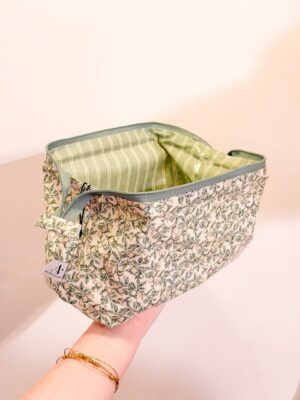 Trousse ouverture géante - Citron crème