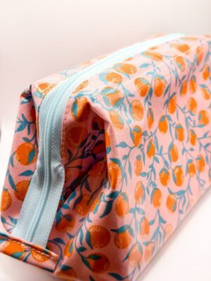 Trousse ouverture géante - Fruits oranges