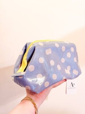 Trousse ouverture géante - Points bleus