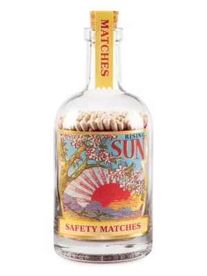Bouteille d'allumettes - Rising Sun