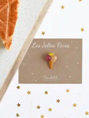 Fève Cornet de glace