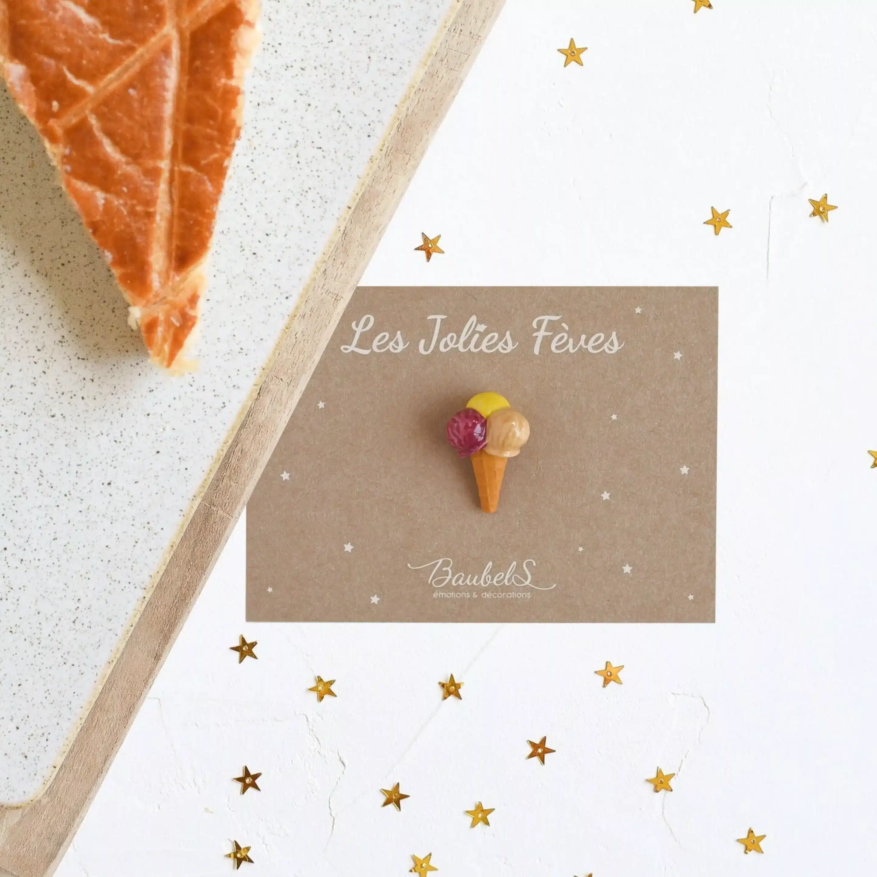 Fève Cornet de glace