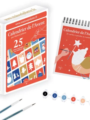 Peinture aux numéros - Calendrier de l’Avent