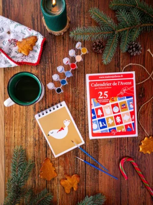 Peinture aux numéros - Calendrier de l’Avent