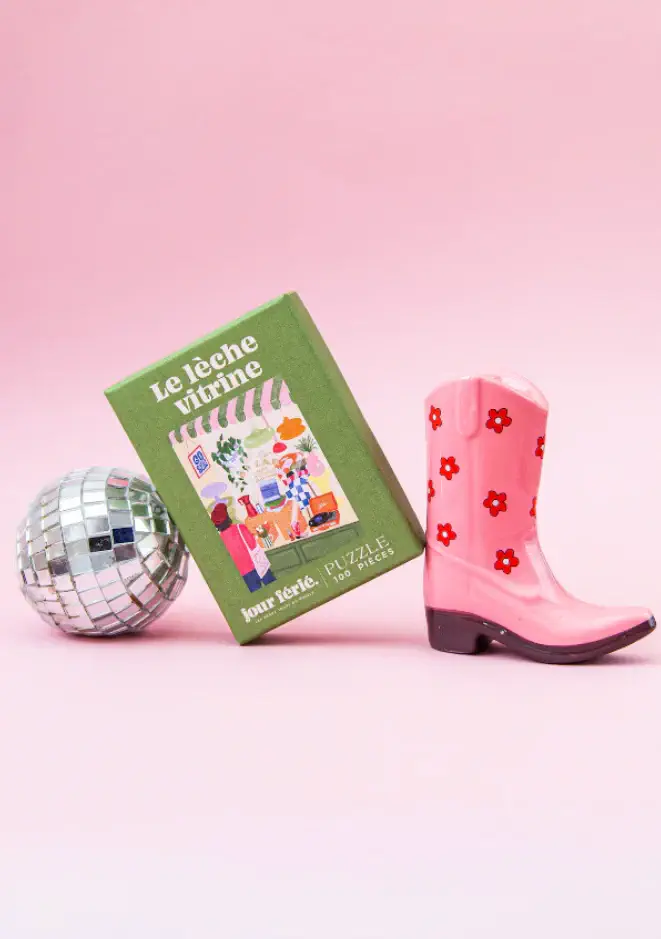 Mini puzzle - Le lèche vitrine