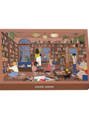 Mini puzzle Coin de livre