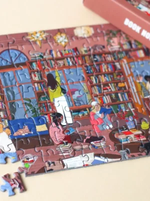 Mini puzzle Coin de livre