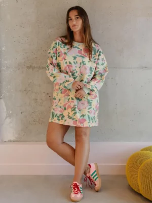 Robe Sweat Allamanda Vert