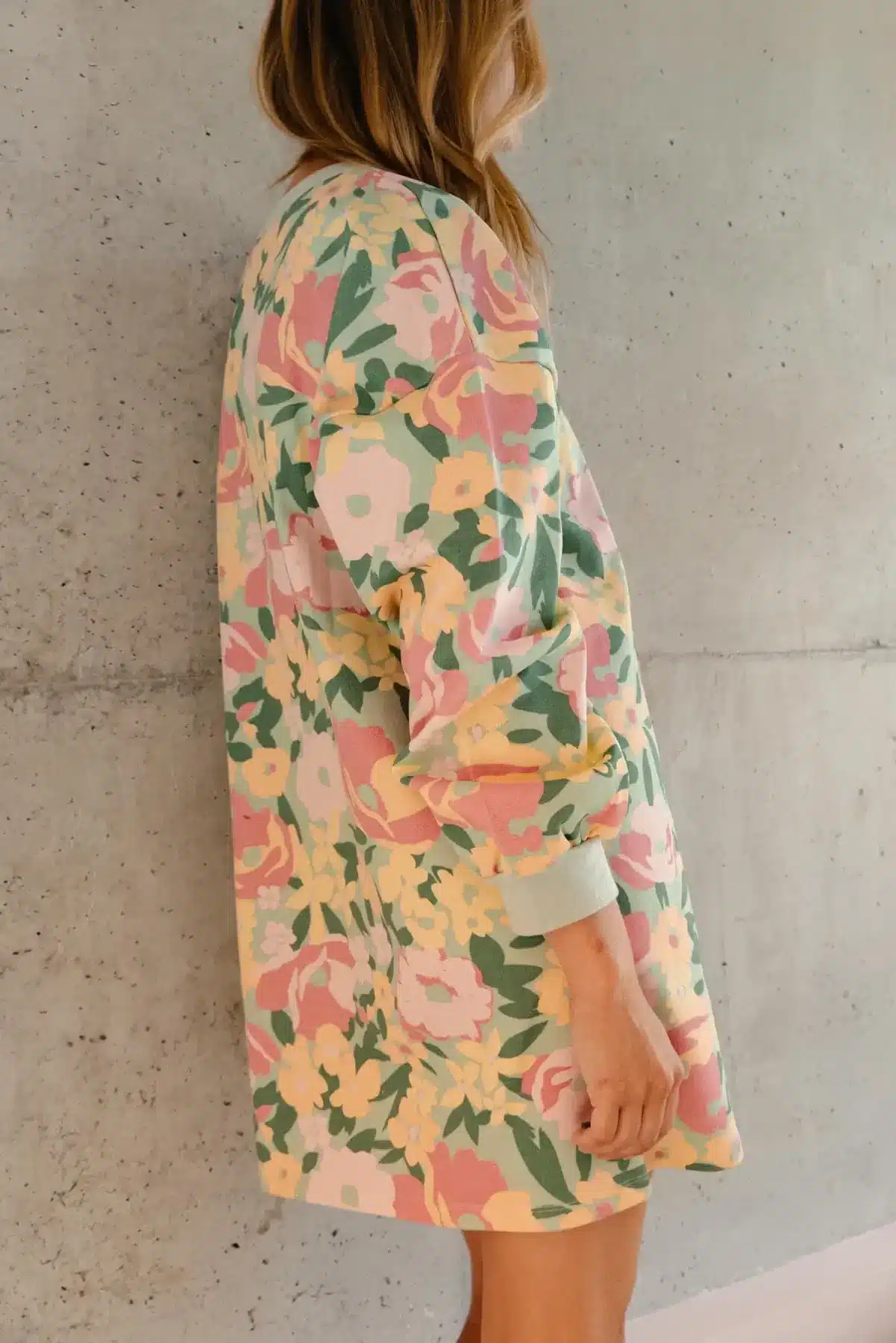 Robe Sweat Allamanda Vert – Image 4