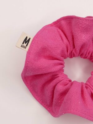 Chouchou rose bonbon