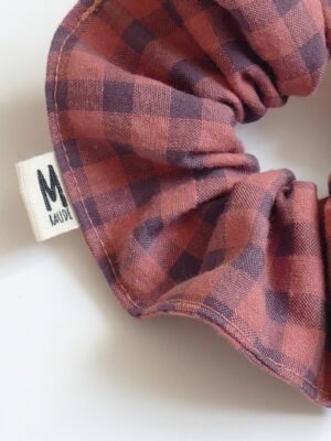 Chouchou vichy seersucker