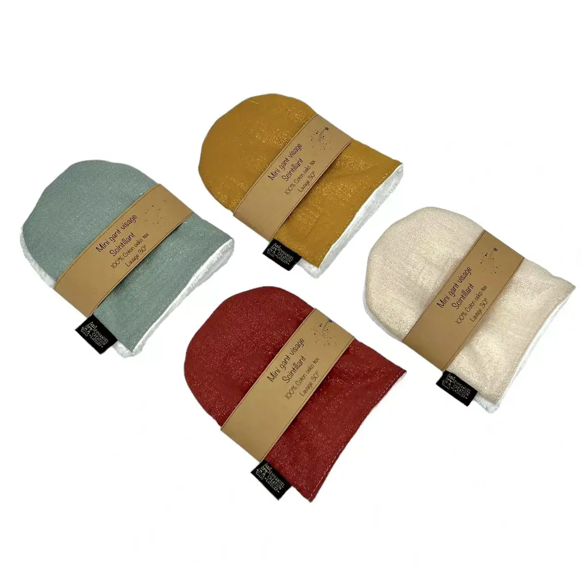 Gant visage - Scintillant