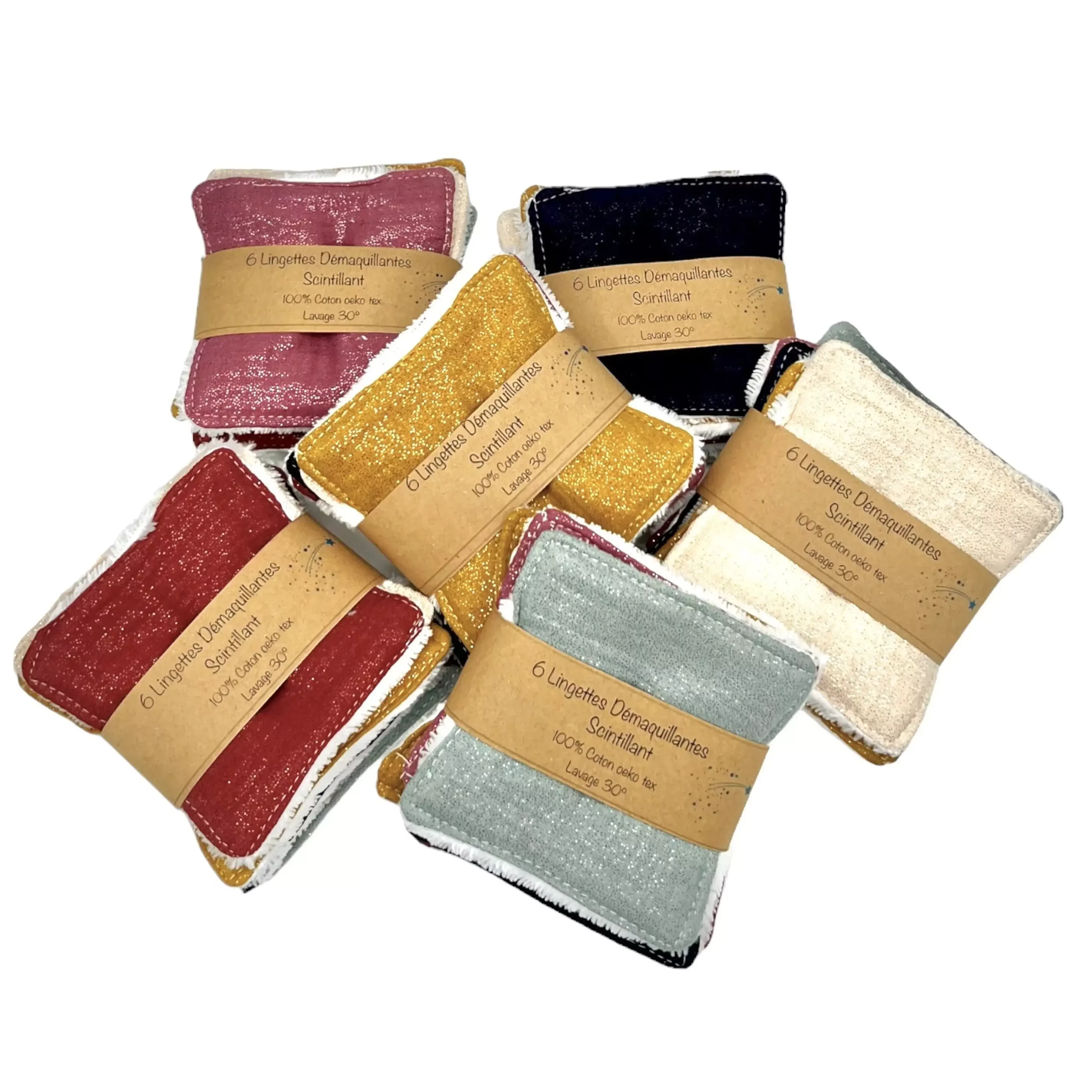 Lingettes démaquillantes - Scintillant