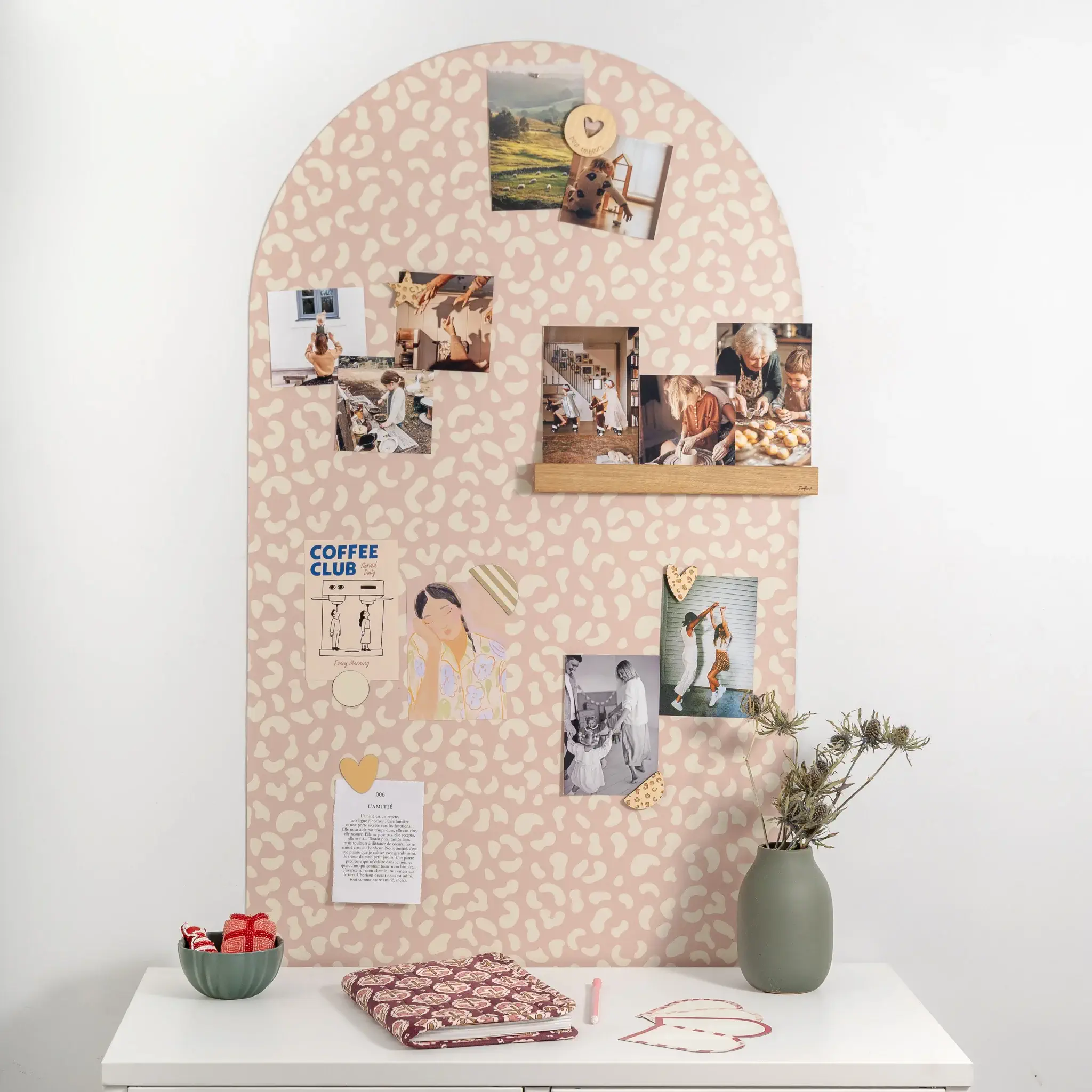 Tableau magnétique - Graou rose