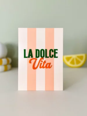 Affiche A5 - La Dolce Vita