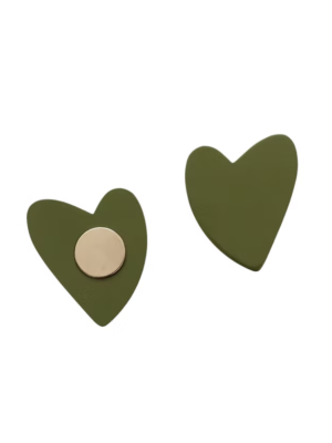 Bijou mural Coeur vert